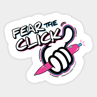 Fear the Click Sticker